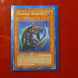 Yu-Gi-Oh! Konami Panther Warrior CT2-EN006 Ultra Rare 2005 Tin 2000/1600 - Image 1