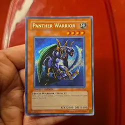 Yu-Gi-Oh! Konami Panther Warrior CT2-EN006 Ultra Rare 2005 Tin 2000/1600 - Image 2