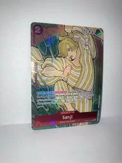 One Piece Sanji OP01-013 English Version 1st Anniversary Set Promo Card - Image 1
