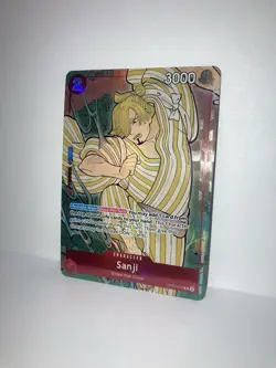 One Piece Sanji OP01-013 English Version 1st Anniversary Set Promo Card - Image 2