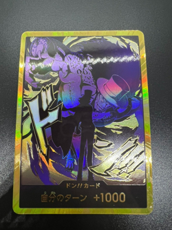 Don!! Card Gold Frame Rob Lucci Monkey D Luffy Pudding One Piece JAPAN - Image 5