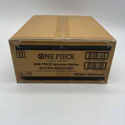 One Piece English EB-03 One Piece Heroines Edition Extra Booster Box Case Sealed - Image 1