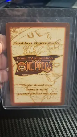 BANDAI One Piece Hyper Battle LUFFY H14 RARE VINTAGE 1ST TCG CCG - Image 2
