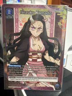 Union Arena Demon Slayer Vol 2 Nezuko Kamado UEX05BT/KMY-3-020 R* Alt Art NM - Image 1