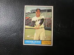 1961 TOPPS CARD#565 FELIPE ALOU GIANTS LOWER GRADE - Image 1