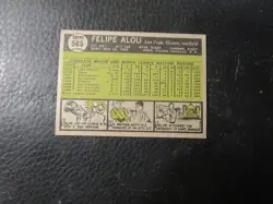 1961 TOPPS CARD#565 FELIPE ALOU GIANTS LOWER GRADE - Image 2