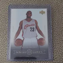 Upper Deck LeBron James Cleveland Cavaliers Willing and Able #12 Basketball Card - Image 1