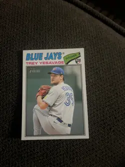 Trey Yesavage 6 Card RC Lot, Donruss Rocket Foil & Optic, Jays Future Star - Image 3