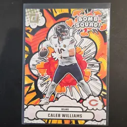 Panini Donruss 2025 Bomb Squad Caleb Williams #BS-CWS Chicago Bears NFL Card - Image 1