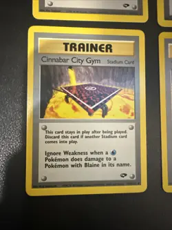 Vintage Gym Challenge Pokemon Trainers 4-Card Lot- Erika's Kindness & More LP/EX - Image 5