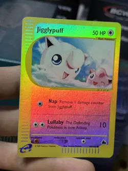 Jigglypuff 68/144 Skyridge 2003 Reverse Holo e-Series Pokemon Card TCG - Image 3