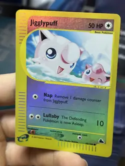 Jigglypuff 68/144 Skyridge 2003 Reverse Holo e-Series Pokemon Card TCG - Image 4