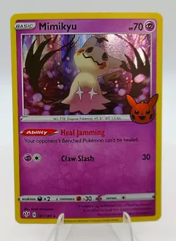 Mimikyu 081/189 Trick or Trade BOOster 2022 Pokemon Card - Image 1