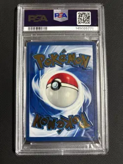 Pokemon TCG Pikachu Gold Metal Holo Card PSA 8 Celebrations Promo - Image 2