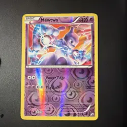 Pokemon Mewtwo 53/113 Legendary Treasures Reverse Holo Rare 120 HP Basic Card - Image 1