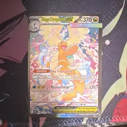 Pokemon Mega Dragonite EX Holo 290/217 Mega Evolution EX 370 HP Card - Image 3
