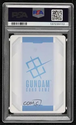 2025 Gundam Card Game Newtype Rising GD01 LR Gundam #GD01-001 PSA 10 GEM MT - Image 2