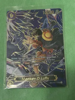 English - Monkey D. Luffy OP09-119 SP “Carrying On His Will” One Piece Card - Image 1
