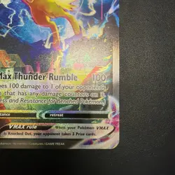 Pokemon TCG Jolteon VMAX SWSH184 JUMBO Promo Card – Special Collection NM - Image 4