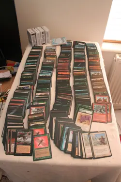 MTG Ice Age Complete Set +++, over 1200 cards total. Unplayed condition. - Image 1