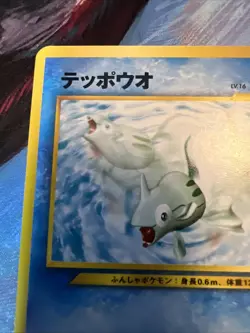 Remoraid No.223 Neo Destiny (Japanese) Old Back Vintage TCG Pokemon Card Pocket - Image 3