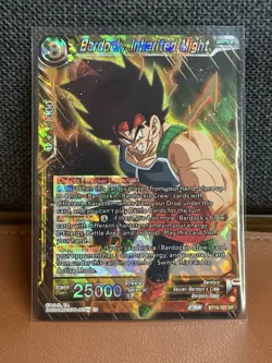 Bardock Inherited Might BT18-107 SR Foil Dragon Ball Super Card Game | NM - Image 1