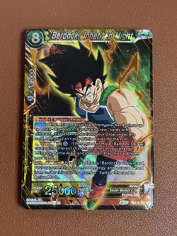 Bardock Inherited Might BT18-107 SR Foil Dragon Ball Super Card Game | NM - Image 2