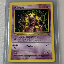 Pokemon Mewtwo 14/53 Wotc Promo Basic 70 HP Regular Promo English Card - Image 1