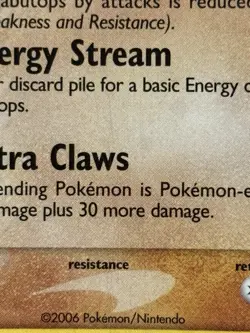 Kabutops Reverse Holo 7/92 ex Legend Maker Stamp 2006 Vintage Pokemon Card - Image 4