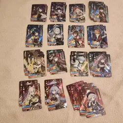 340+ Genshin Impact Card Lot, CCG TCG Anime Waifu Bulk – Bulk Collection - NM/M - Image 1