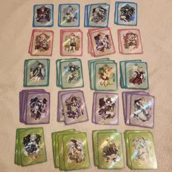 340+ Genshin Impact Card Lot, CCG TCG Anime Waifu Bulk – Bulk Collection - NM/M - Image 5