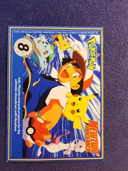 Pokemon - 1999 Burger King PokeTrivia Promo Card - Kangaskhan #115 LP - Image 2