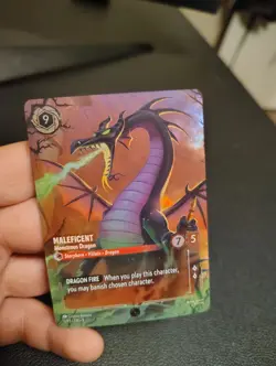 Maleficent - Monstrous Dragon (Store Championship) Disney Lorcana Promo Card - Image 1
