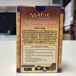 MTG Magic the Gathering 1999 Starter Level Wizard Game Deck Richard Garfield - Image 3