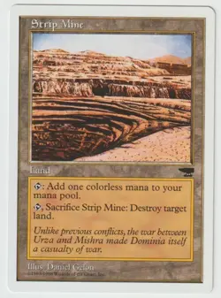 MAGIC THE GATHERING STRIP MINE ANTHOLOGIES Regular MTG MINT/NEAR MINT - Image 1