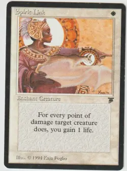 MAGIC THE GATHERING SPIRIT LINK LEGENDS EDITION LIGHTLY PLAYED - Image 1