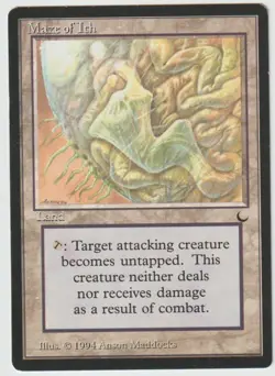 MAGIC THE GATHERING MAZE OF ITH THE DARK EDITION LIGHTLY PLAYED - Image 1