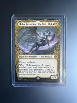 MTG Shiko, Paragon of the Way (Showcase) Tarkir: Dragonstorm Regular #0317 - Image 1