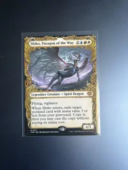 MTG Shiko, Paragon of the Way (Showcase) Tarkir: Dragonstorm Regular #0317 - Image 3