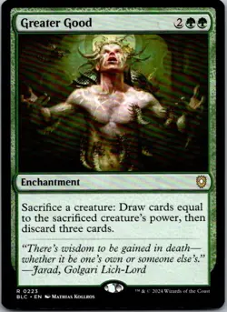 Greater Good R Commander: Bloomburrow 223 NM NM-LP - Image 1