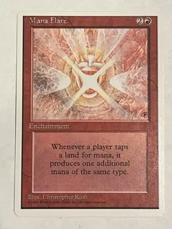 Mana Flare NM Fourth Edition MTG - Image 1