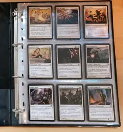 Magic The Gathering MTG Dark Ascension Full Complete Set In Binder - Image 1