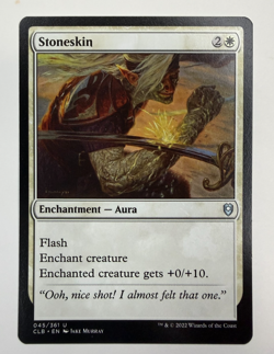 Stoneskin Commander Legends: Battle for Baldur's Gate Regular - Image 1
