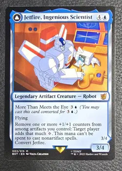 Jetfire, Ingenious Scientist M Universes Beyond: Transformers 3 NM MTG Magic - Image 1