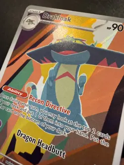 Drakloak 248/217 IR Illustration Rare Ascended Heroes Pokemon Card Holo NM - Image 3