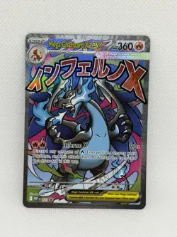 Mega Charizard X ex 023 Black Star Promo MEP EN Pokemon Holo English NM - Image 1