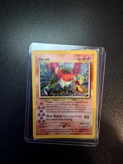 🔥 Ho-Oh 7/64 – Neo Revelation (English) – Holo Rare – Vintage Pokemon TCG 🔥 - Image 1