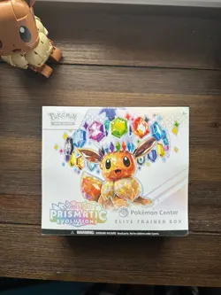 Sealed Pokemon Prismatic Evolutions Pokemon Center ETB Exclusive - Image 1