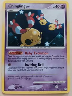 Pokemon - Chingling 42/123 - DP Mysterious Treasures - Vintage 2007 - LP - Image 1