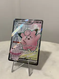 Pokemon Lillies Clefairy EX Journey Together Full Art Ultra Rare Card 173/159 - Image 3